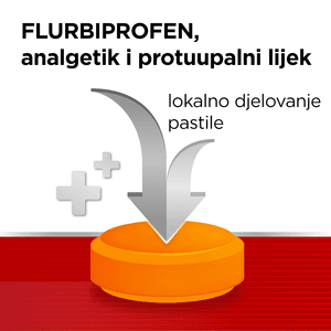 Strepfen bez šećera s okusom naranče 8,75 mg pastile