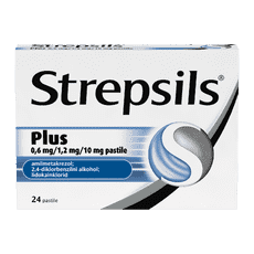 Strepsils Plus 0,6 mg/1,2 mg/10 mg pastile